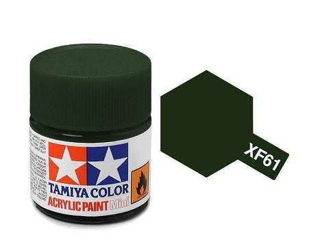 Tamiya Paint XF61 Flat Dark Green 10ml.