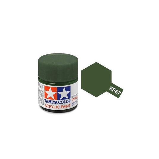 Tamiya Paint XF67 Flat NATO Green 10ml.