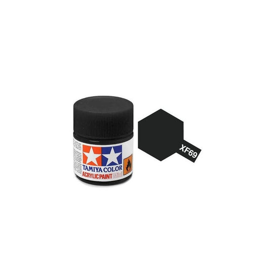 Tamiya Paint XF69 Flat Nato Black 10ml.