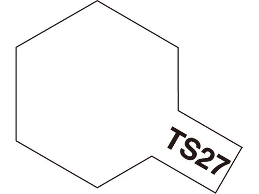 Tamiya Spray TS27 Matt White 100ml.