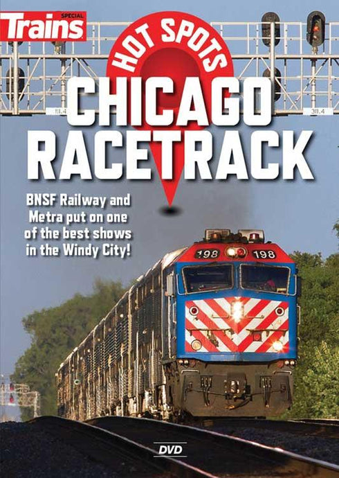 Kalmbach Trains Hot Spots: Chicago Racetrack DVD -- 1 Hour 15 Minutes