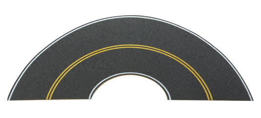 Walthers SceneMaster HO Flexible Self-Adhesive Paved Roadway -- Vintage and Modern Curves