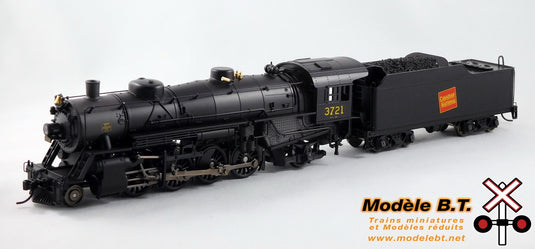 Broadway Limited Imports HO USRA 2-8-2 Light Mikado - Paragon3 Sound/DC/DCC - Canadian National : #3721