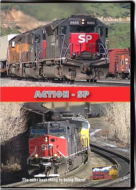 Highball Productions DVD - Action SP - Southern Pacifc at merger time (1 Hour 45 Minutes)