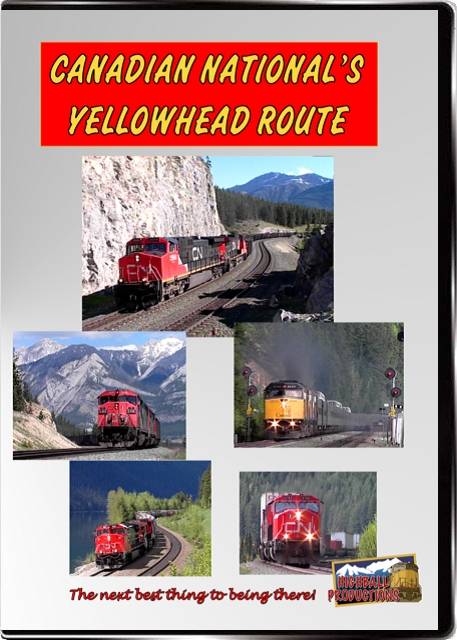 Highball Productions DVD - Canadian National's Yellowhead Route (1 Hour 30 Minutes)