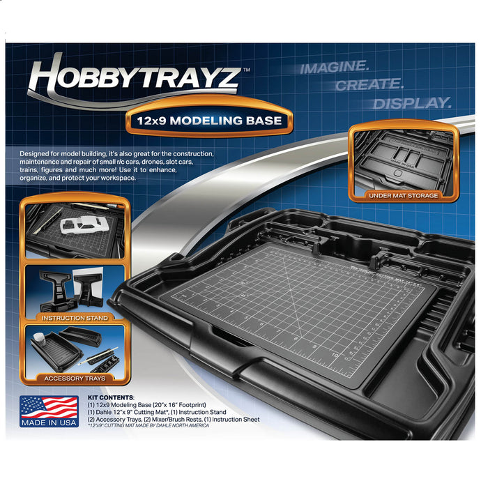 Micro-Mark Hobby Trayz 12 x 9 Modeling Base