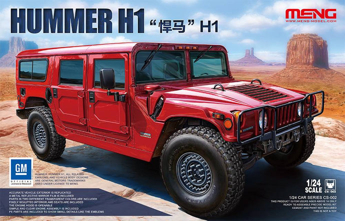 Meng 1/24 CS-002 Hummer H1