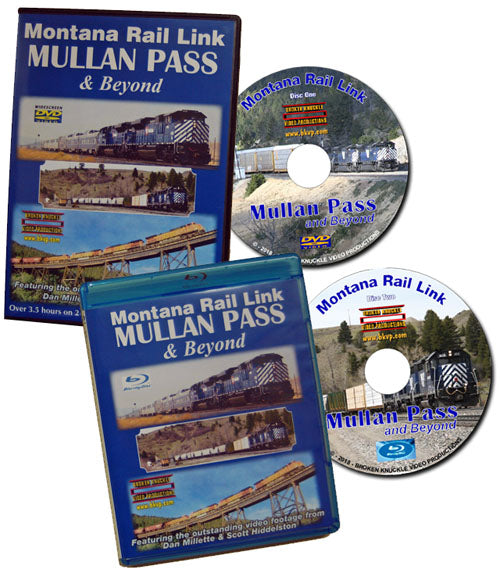 BKVP Montana Rail Link Mullan Pass & Beyond Blu-Ray