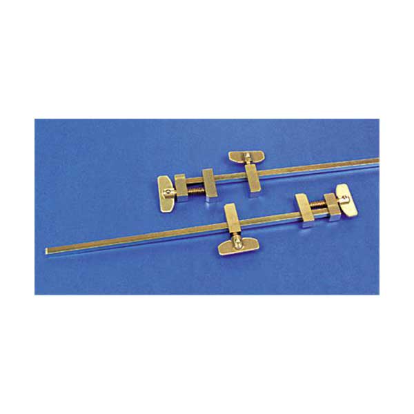 Micro-Mark Solid Brass Miniature Bar Clamps, 7 Inches Long (Set Of 2)