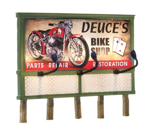 Woodland Scenics Just Plug Lighted Billboard Deuce's Parts and Repair