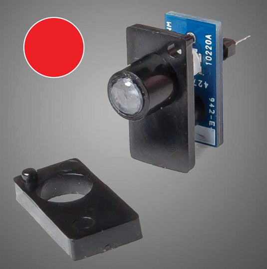 Walthers Controls Single Color LED Fascia Indicator Red