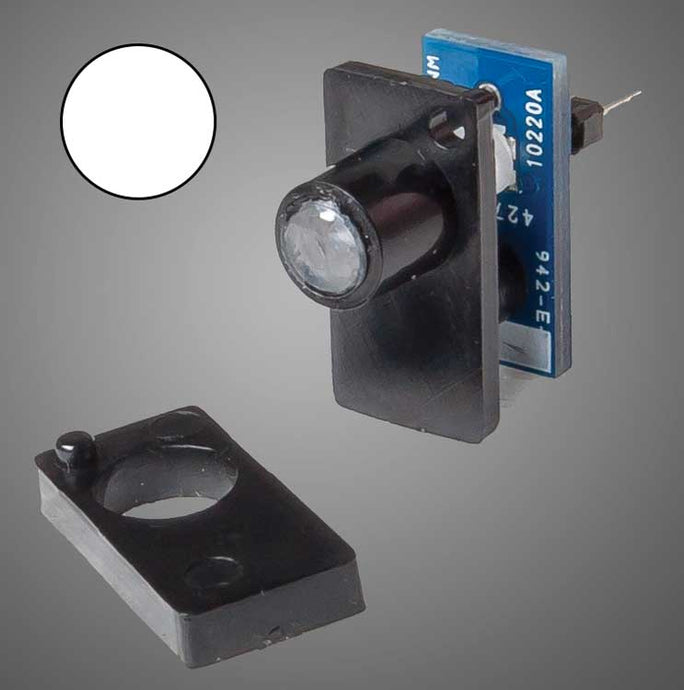 Walthers Controls Single Color LED Fascia Indicator White