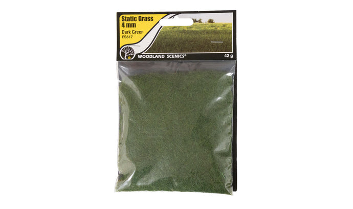 Woodland Scenics Static Grass Dark Green 1/8