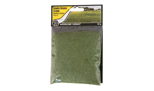 Woodland Scenics Static Grass Medium Green 1/8