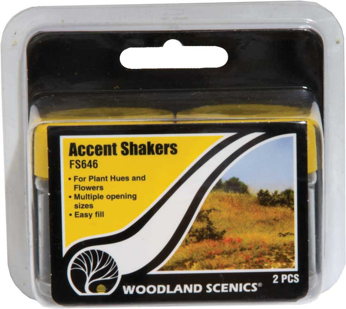 Woodland Scenics Accent Shaker pkg(2)