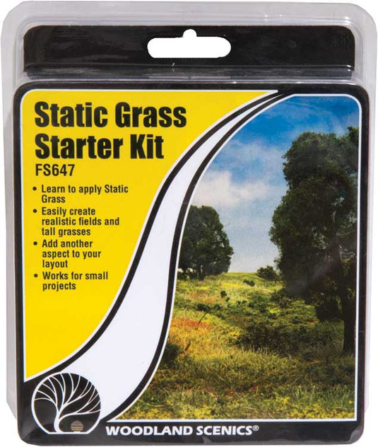 Woodland Scenics Static Grass Starter Kit