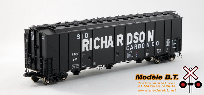 ScaleTrains Rivet Counter HO SRCX #917 Thrall 5750cf (1970's) Carbon Black Cov. Hopper