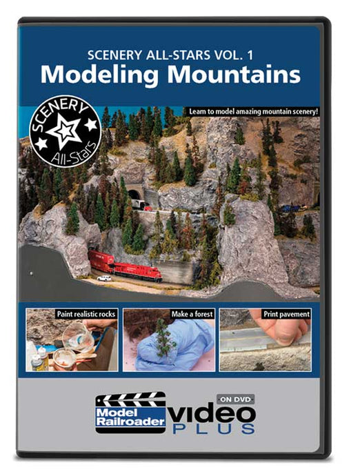 Kalmbach Model Railroader DVD Scenery Vol. 1: Modeling Mountains