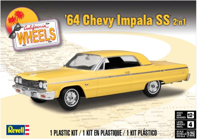 Revell 1/25 '64 Chevy Impala SS 2N1