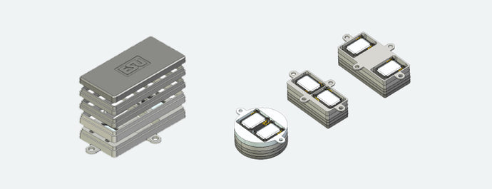 ESU Speaker set, Single 11x15mm, Modular Soundbox kit for 20mm, 23mm, 16x25mm (Sugar cube)