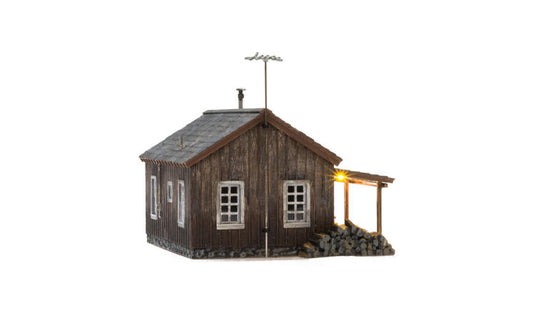 Woodland Scenics Built-&-Ready - Assembled - Rustic Cabin