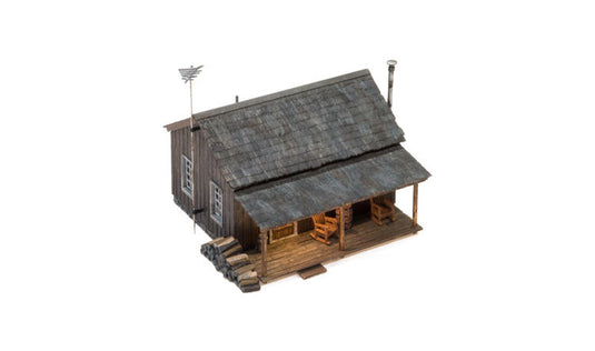 Woodland Scenics Built-&-Ready - Assembled - Rustic Cabin