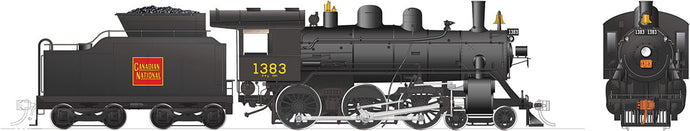 Rapido Trains 4-6-0 Steam - w/DCC & Sound - CNR H-6-g (Horizontal Wafer) : #1383