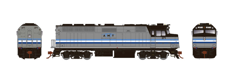 Chargez l&#39;image dans la visionneuse de la galerie, Rapido Trains F40PH AMT #274 w/ DCC &amp; Sound (Agence Métropolitaine des Transports)
