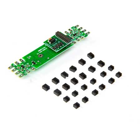 Athearn HO RTR DC-21 Pin Motherboard for LEDs (1)