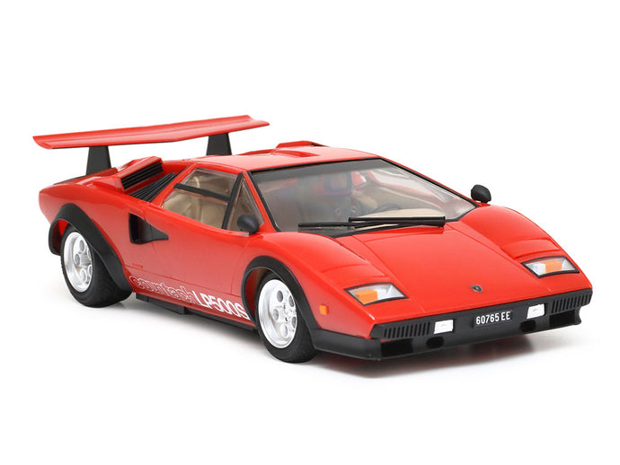 Tamiya 1/24 Lamborghini Countach LP500S, Red w/Clear Coat Kit