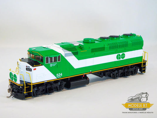 Rapido Trains HO GMD F59PH GO #524 w/DCC & Sound