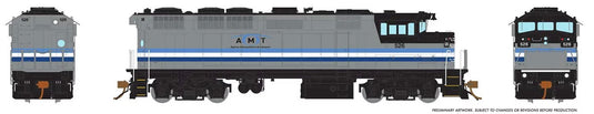 Rapido Trains HO GMD F59PH AMT #526 w/DCC & Sound