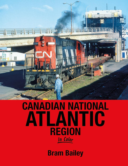 Morning Sun Books - Canadian National Atlantic Region In Color -- Hardcover 128 Pages All Color