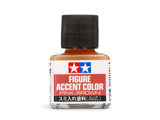 Tamiya Figure Accent - Pink/Brown 40ml.