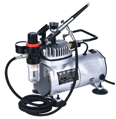 Vigiart AS186K-2 Airbrush Compressor Kit 1/6 HP (No tank)