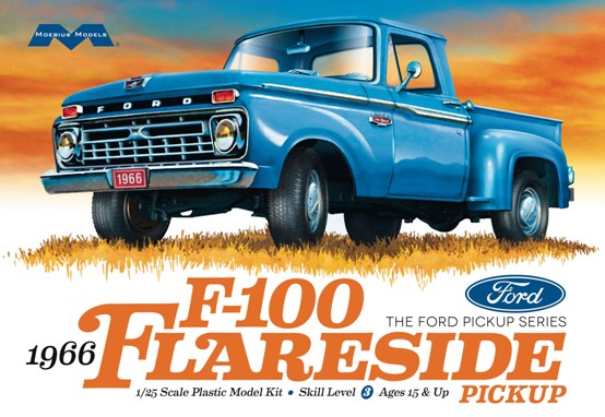 Moebius 1/25 1966 Ford F-100 Flareside Pickup