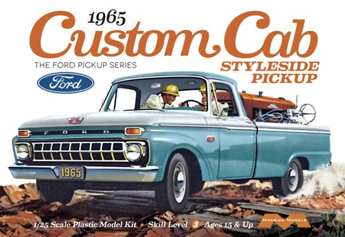 Moebius 1/25 1965 Ford Custom Cab Styleside Pickup