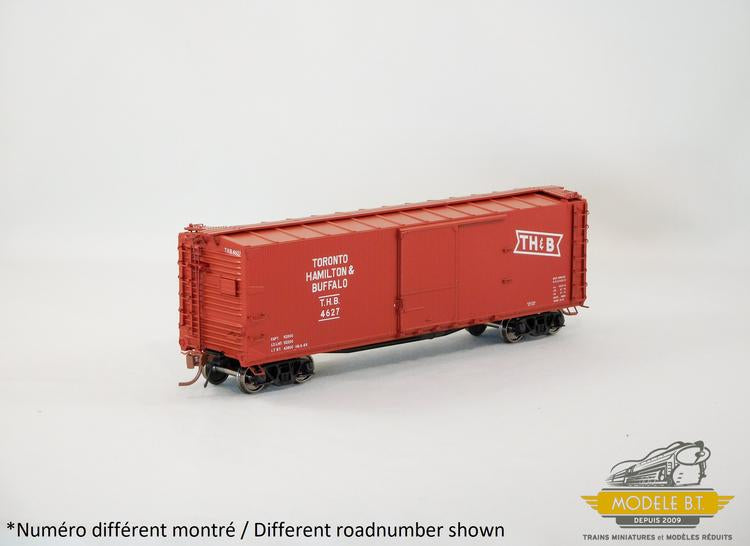 Chargez l&#39;image dans la visionneuse de la galerie, Rapido Trains HO 40&#39; USRA boxcar : TH&amp;B Red scheme #4627
