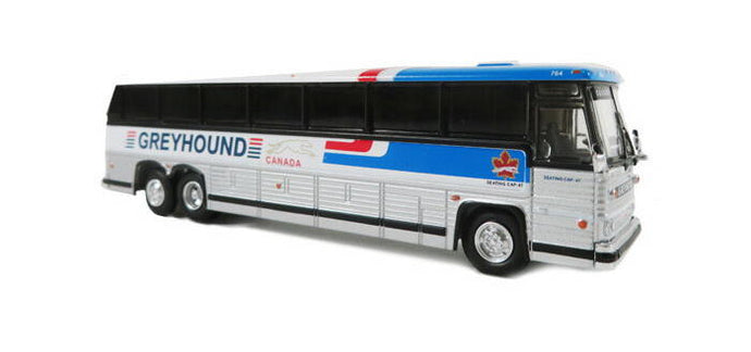 Iconic Replicas 1:87 1984 MCI MC-9 : Greyhound Canada