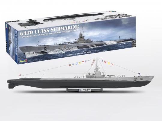 Revell 1/72 US Navy Gato Submarine