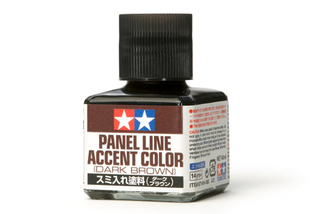 Tamiya Panel Accent - Dark Brown 40ml.