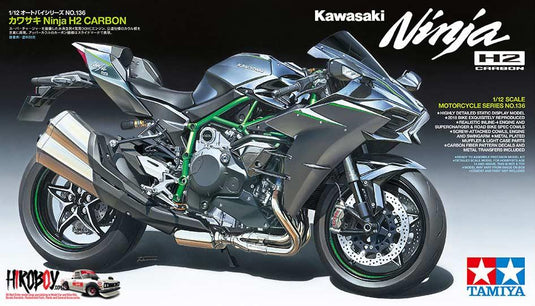 Tamiya 1/12 Kawasaki Ninja H2 Carbon