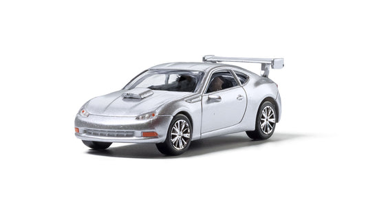 Woodland Scenics AutoScenes Sports Car - Modern Era Vehicles -- Silver