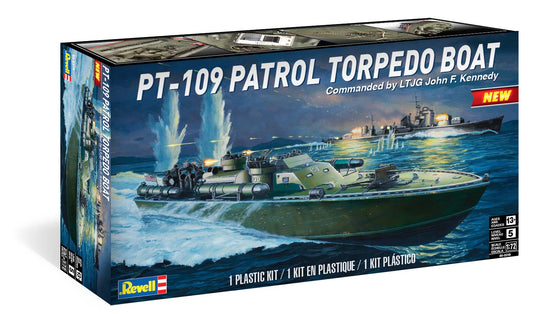 Revell 1/72 PT-109 Patrol Torpedo Boat JFK