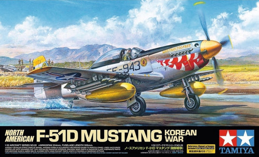 Tamiya 1/32 F-51D Mustang Korean War