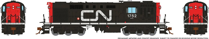 Chargez l&#39;image dans la visionneuse de la galerie, Rapido Trains MLW RSC-14 Canadian National #1758 (Noodle) w/ESU LokSound V5.0 DCC &amp; Sound
