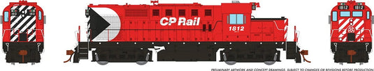 Rapido Trains MLW RS-18u Canadian Pacific #1812 (w/Multimark) w/ESU LokSound V5.0 DCC & Sound