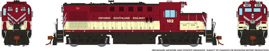 Rapido Trains MLW RS-18u Ontario Southland (OSR) #180 w/ESU LokSound V5.0 DCC & Sound