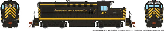 Rapido Trains MLW RS-18u Western NY & Pennsylvania #417 w/ESU LokSound V5.0 DCC & Sound