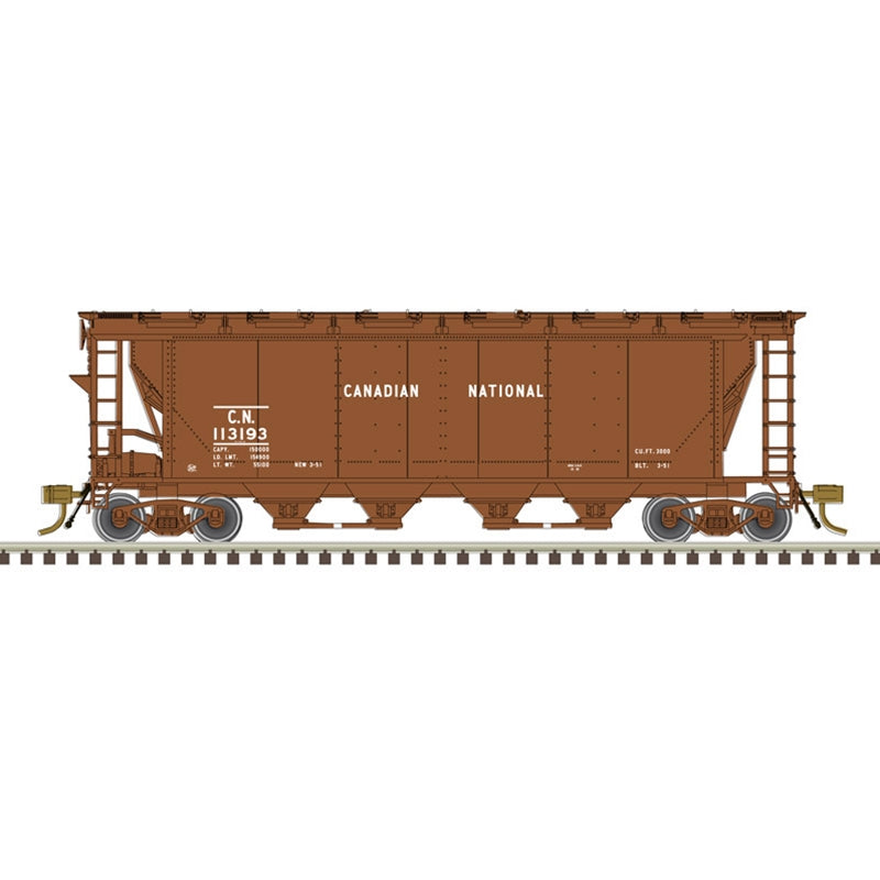 Chargez l&#39;image dans la visionneuse de la galerie, Atlas Master Line CN #113220 Slab-Side Covered Hopper (Delivery 12 Hatch)
